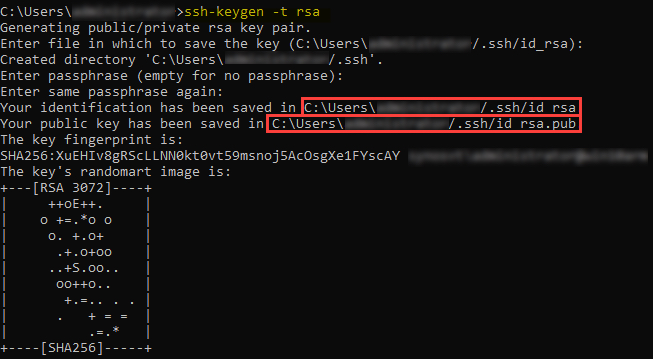 calve_ssh_en terminal