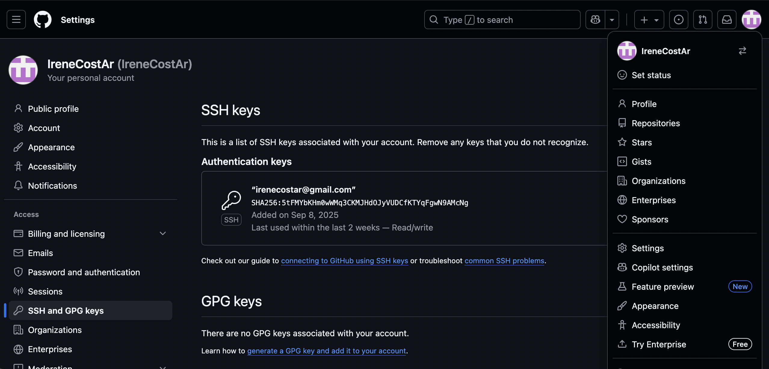 ssh_github